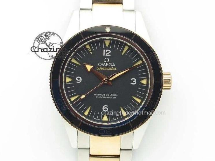 0228 Cozy Speedmaster Racing 40mm SS Black Dial On SS Bracelet A7750 ( Free Rubber Strap ) 8252